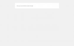 Page screenshot: WordPress › Error