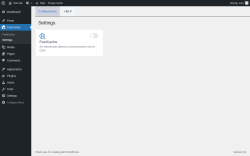Page screenshot: FastCache &rarr; Settings