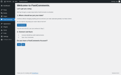 Page screenshot: FastComments