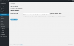 Page screenshot: Appearance &rarr; Favicon