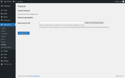 Page screenshot: Appearance &rarr; Favicon