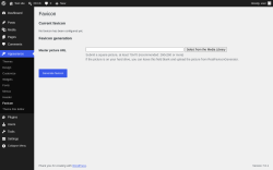 Page screenshot: Appearance &rarr; Favicon