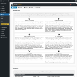 Page screenshot: FIFU → Cloud