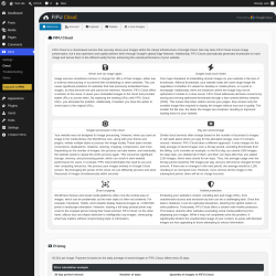 Page screenshot: FIFU &rarr; Cloud