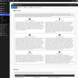 Page screenshot: FIFU &rarr; Cloud