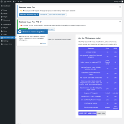 Page screenshot: Featured Image +