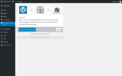 Page screenshot: Featured Product First For WooCommerce ‹ Test site — WordPress