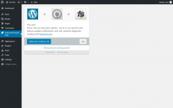 Page screenshot: Featured Product First For WooCommerce ‹ Test site — WordPress