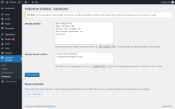 Page screenshot: Fediverse Embeds &rarr; Advanced