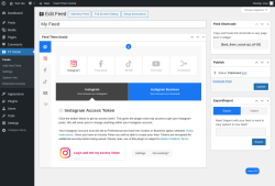 Page screenshot: FT Social → Add New Feed