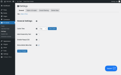 Page screenshot: FT Social → Settings