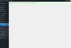 Page screenshot: FeedPress Generator &rarr; Contact Us