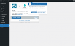 Page screenshot: FeedPress Generator &lsaquo; Test site &mdash; WordPress