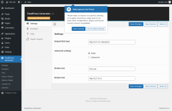Page screenshot: FeedPress Generator