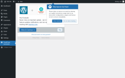 Page screenshot: FeedPress Generator &lsaquo; Test site &mdash; WordPress