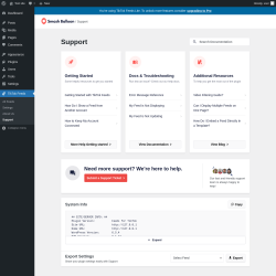 Page screenshot: TikTok Feeds &rarr; Support