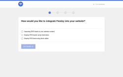 Page screenshot: Setup Wizard ‹ Test site — WordPress