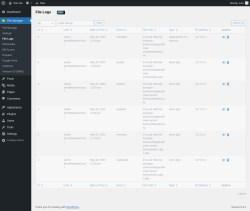 Page screenshot: File Manager → File Logs