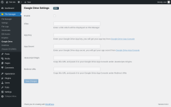 Page screenshot: File Manager → Google Drive