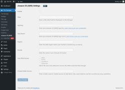 Page screenshot: File Manager &rarr; Amazon S3 (AWS)