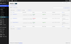 Page screenshot: File Manager &rarr; Blocks