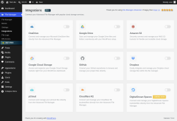 Page screenshot: File Manager &rarr; Integrations