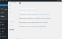 Page screenshot: File Manager → Google Drive