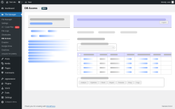 Page screenshot: File Manager → DB Access