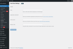 Page screenshot: File Manager → OneDrive