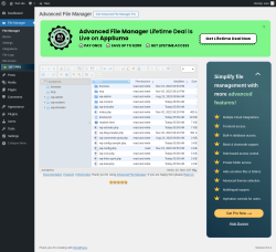 Page screenshot: File Manager