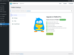 Page screenshot: FileBird
