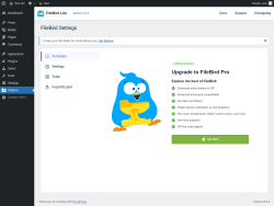 Page screenshot: FileBird