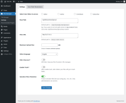 Page screenshot: File Manager &rarr; Settings