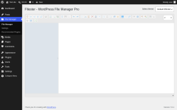Page screenshot: File Manager