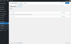 Page screenshot: Filters