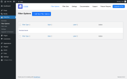 Page screenshot: FilterPlus → Filter Options