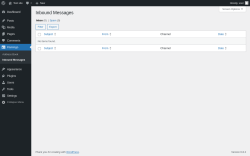 Page screenshot: Flamingo → Inbound Messages