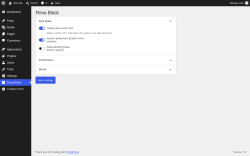 Page screenshot: Flexa Block