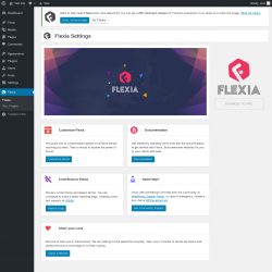 Page screenshot: Flexia