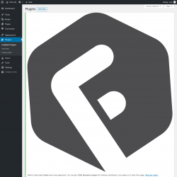 Page screenshot: Plugins ‹ Test site — WordPress