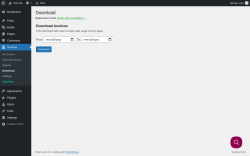 Page screenshot: Invoices → Download