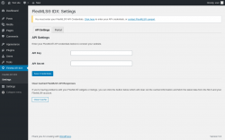 Page screenshot: FlexMLS® IDX → Settings