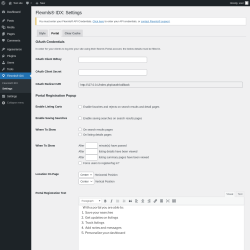 Page screenshot: Flexmls® IDX → Settings → Portal