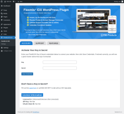 Page screenshot: FlexMLS® IDX