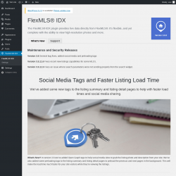 Page screenshot: FlexMLS® IDX