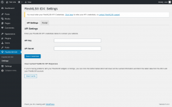 Page screenshot: FlexMLS® IDX → Settings