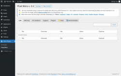 Page screenshot: Wow Plugins → Float Menu