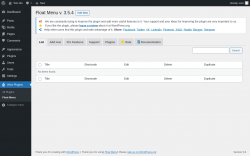 Page screenshot: Wow Plugins → Float Menu