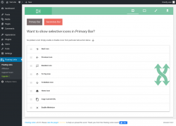 Page screenshot: Floating Links