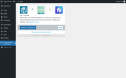 Page screenshot: Floating Links Settings ‹ Test site — WordPress